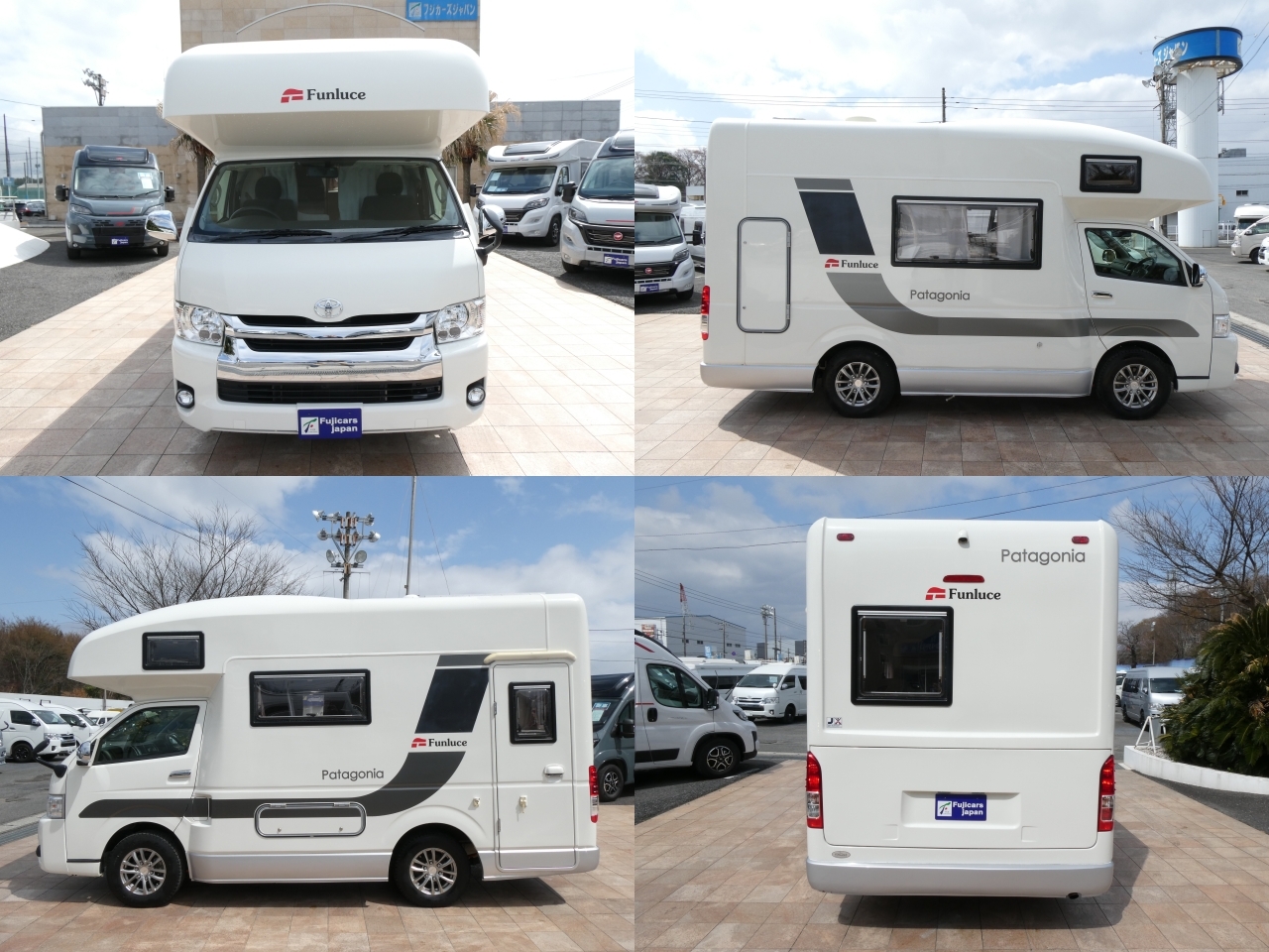 キャンピングカー キャブコン ﾌｧﾝﾙｰﾁｪ　ﾊﾟﾀｺﾞﾆｱ　家AC　ｿｰﾗｰ　FF