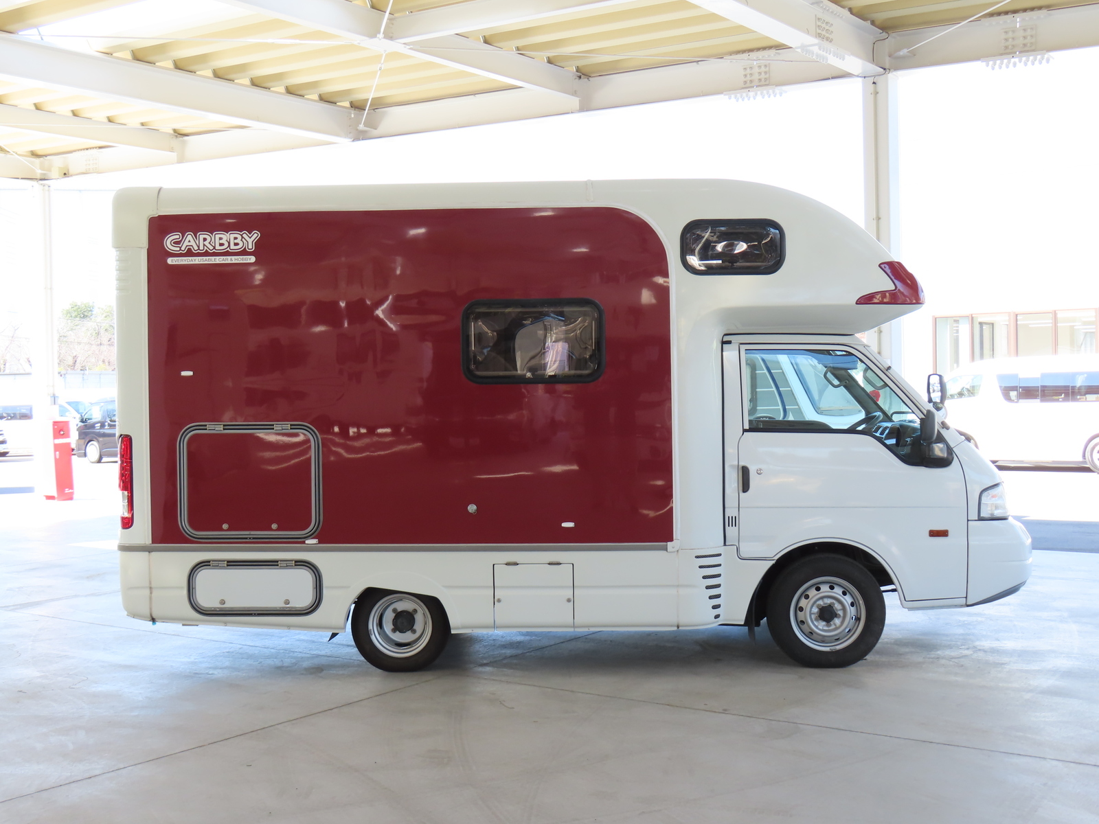 キャンピングカー キャブコン ﾊﾞﾈｯﾄ 東和 ｶｰﾋﾞｨRWB 家庭用ｴｱｺﾝ