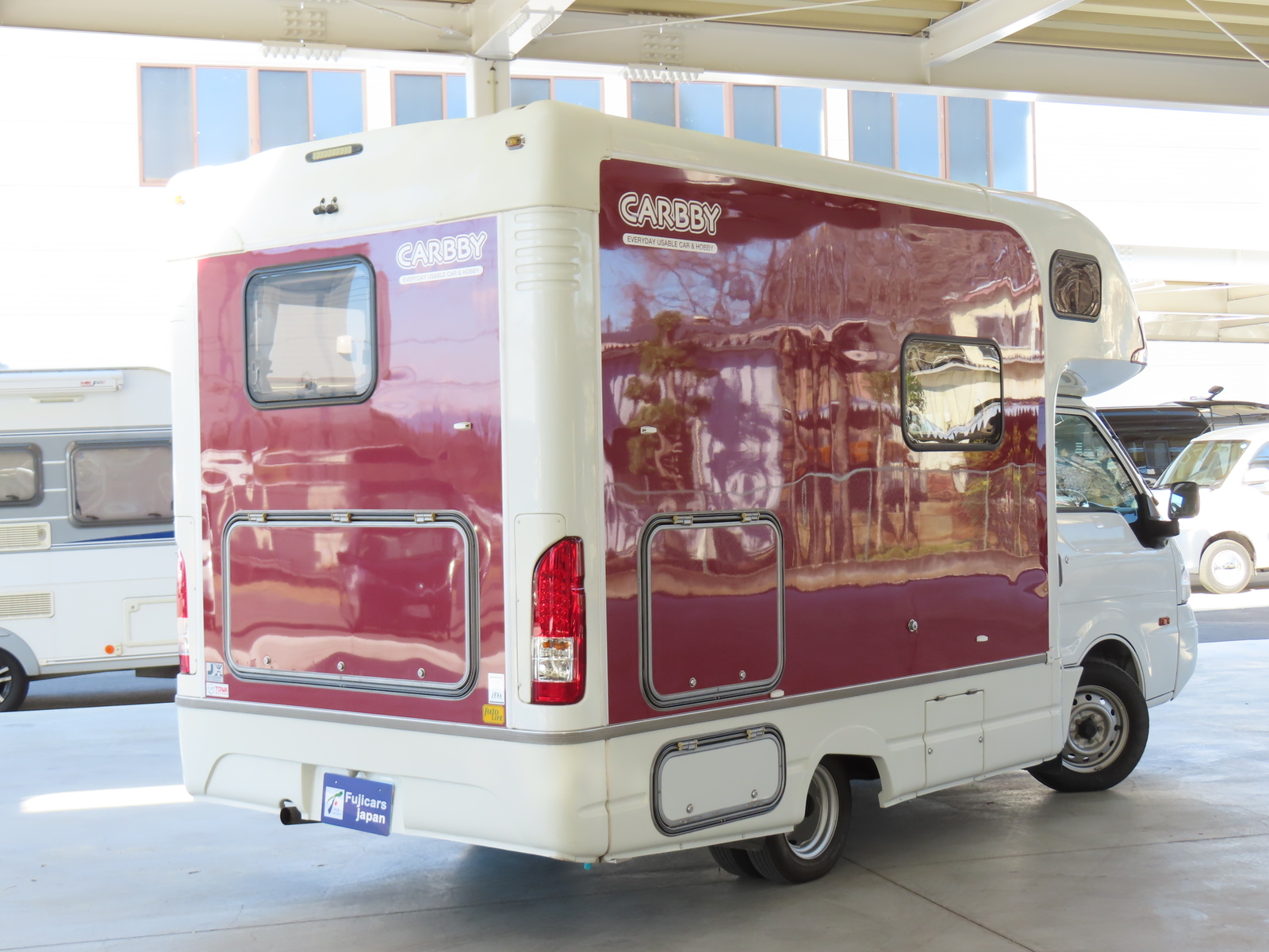 キャンピングカー キャブコン ﾊﾞﾈｯﾄ 東和 ｶｰﾋﾞｨRWB 家庭用ｴｱｺﾝ