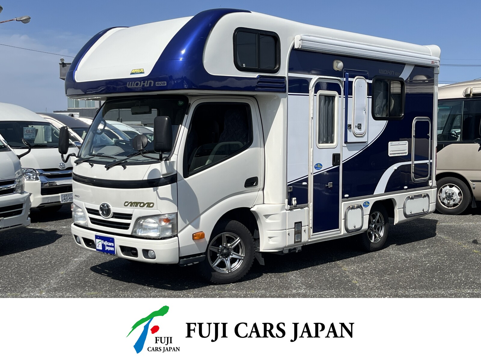 キャンピングカー キャブコン 東和モータース ヴォーンR2B 窓エアコン 軽油4WD