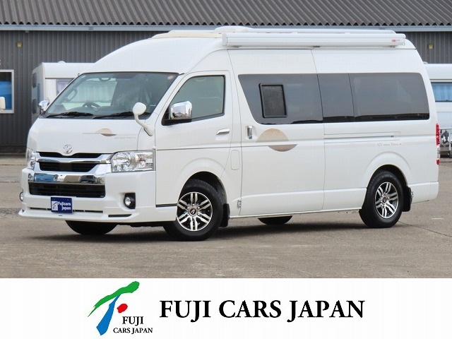 キャンピングカー バンコン ハイエースRVビックフットオクタービア 家エアコン4WD