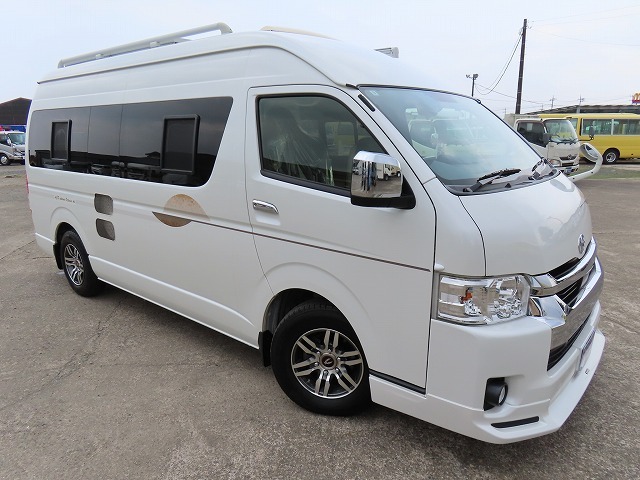 キャンピングカー バンコン ﾊｲｴｰｽRVﾋﾞｯｸﾌｯﾄｵｸﾀｰﾋﾞｱ 家ｴｱｺﾝ4WD