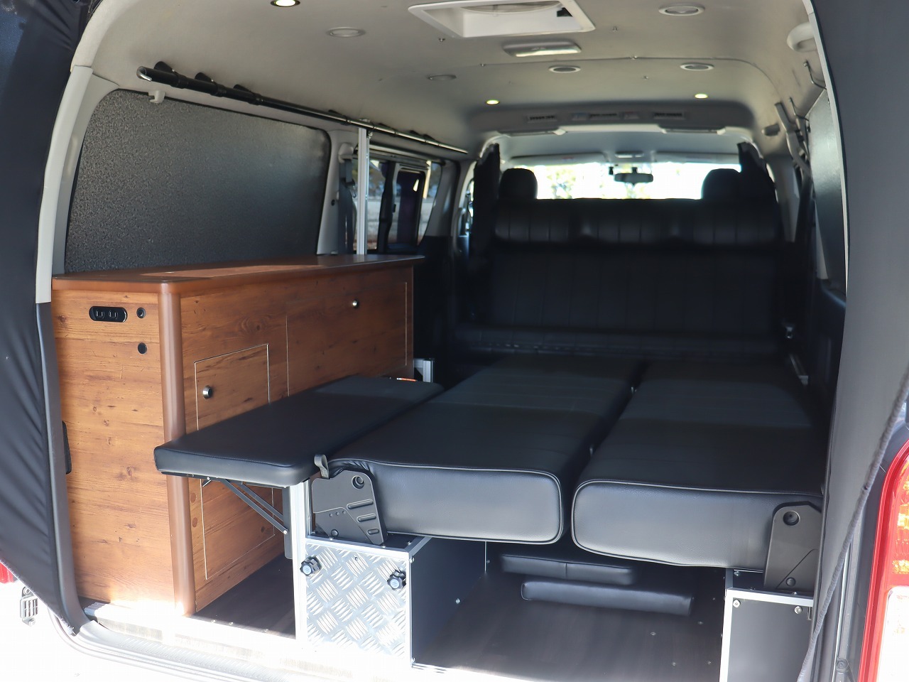 キャンピングカー バンコン ﾊｲｴｰｽ ｷｬﾝｶｰｻｰﾋﾞｽ製 ｵﾘｼﾞﾅﾙｷｬﾝﾊﾟｰ