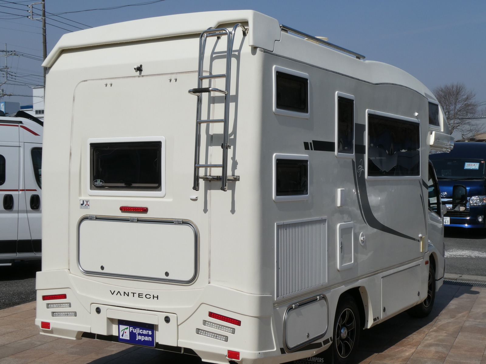 キャンピングカー キャブコン ﾊﾞﾝﾃｯｸ　ｼﾞﾙ520　KDY系　家AC　ｿｰﾗｰ