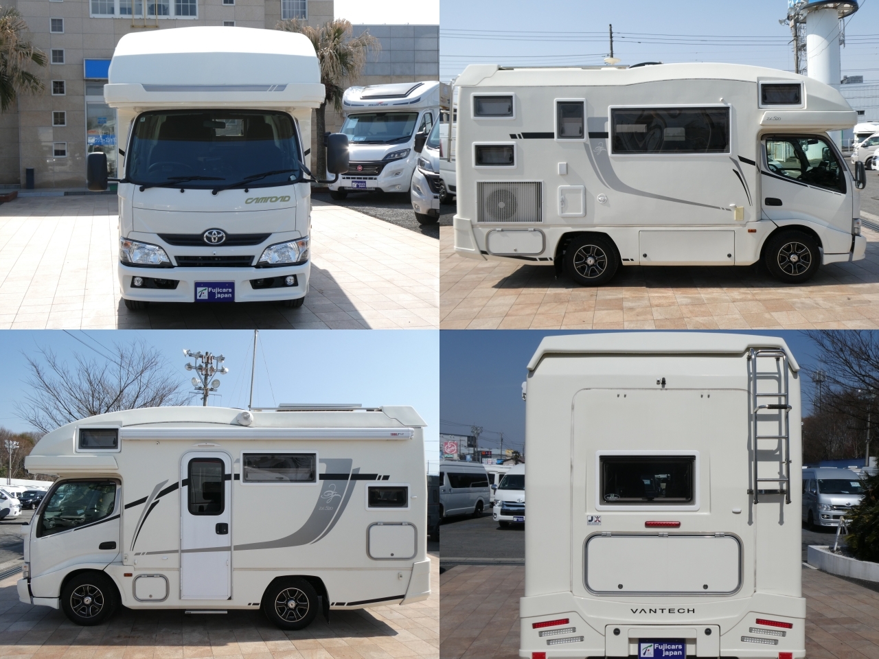 キャンピングカー キャブコン ﾊﾞﾝﾃｯｸ　ｼﾞﾙ520　KDY系　家AC　ｿｰﾗｰ