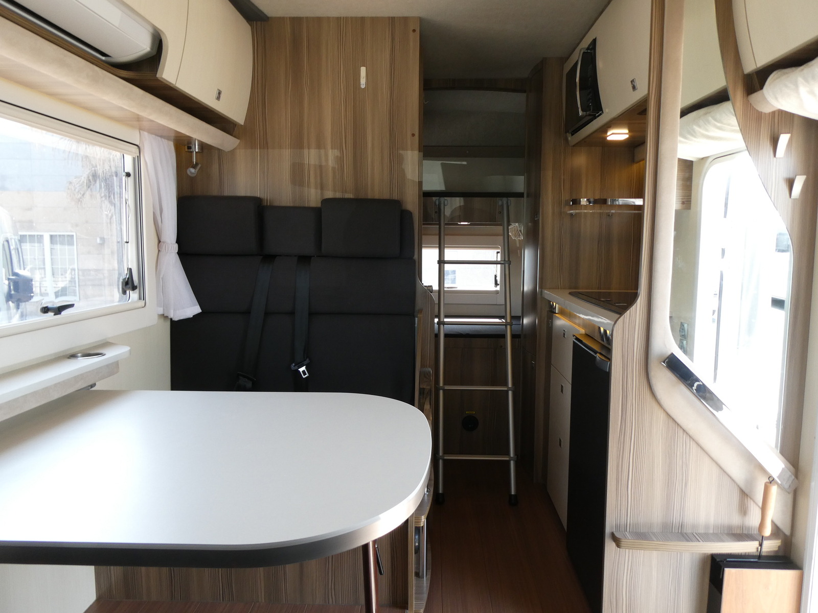 キャンピングカー キャブコン ﾊﾞﾝﾃｯｸ　ｼﾞﾙ520　KDY系　家AC　ｿｰﾗｰ