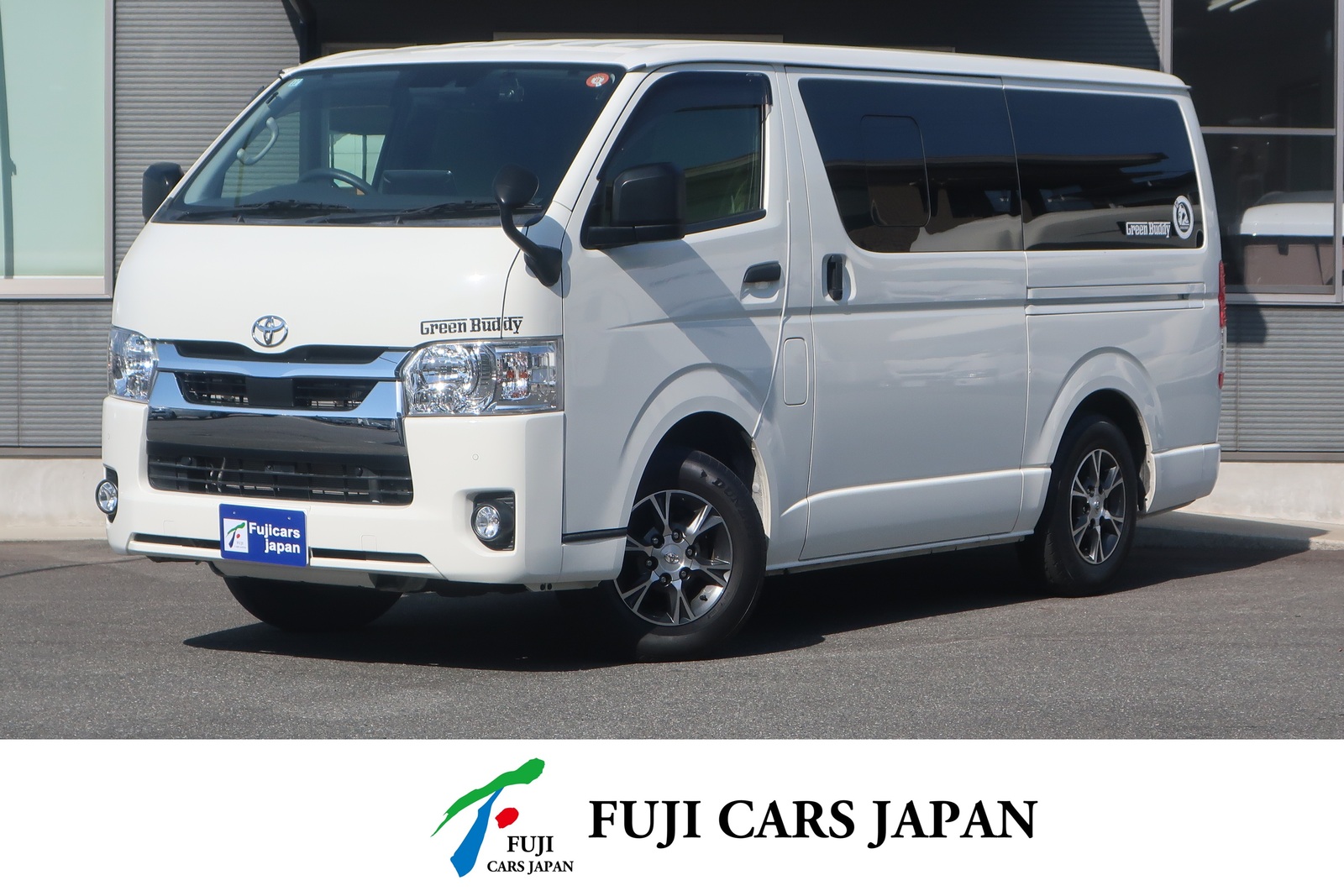 キャンピングカー バンコン ハイエース トイファクトリー グリーンバディAタイプ