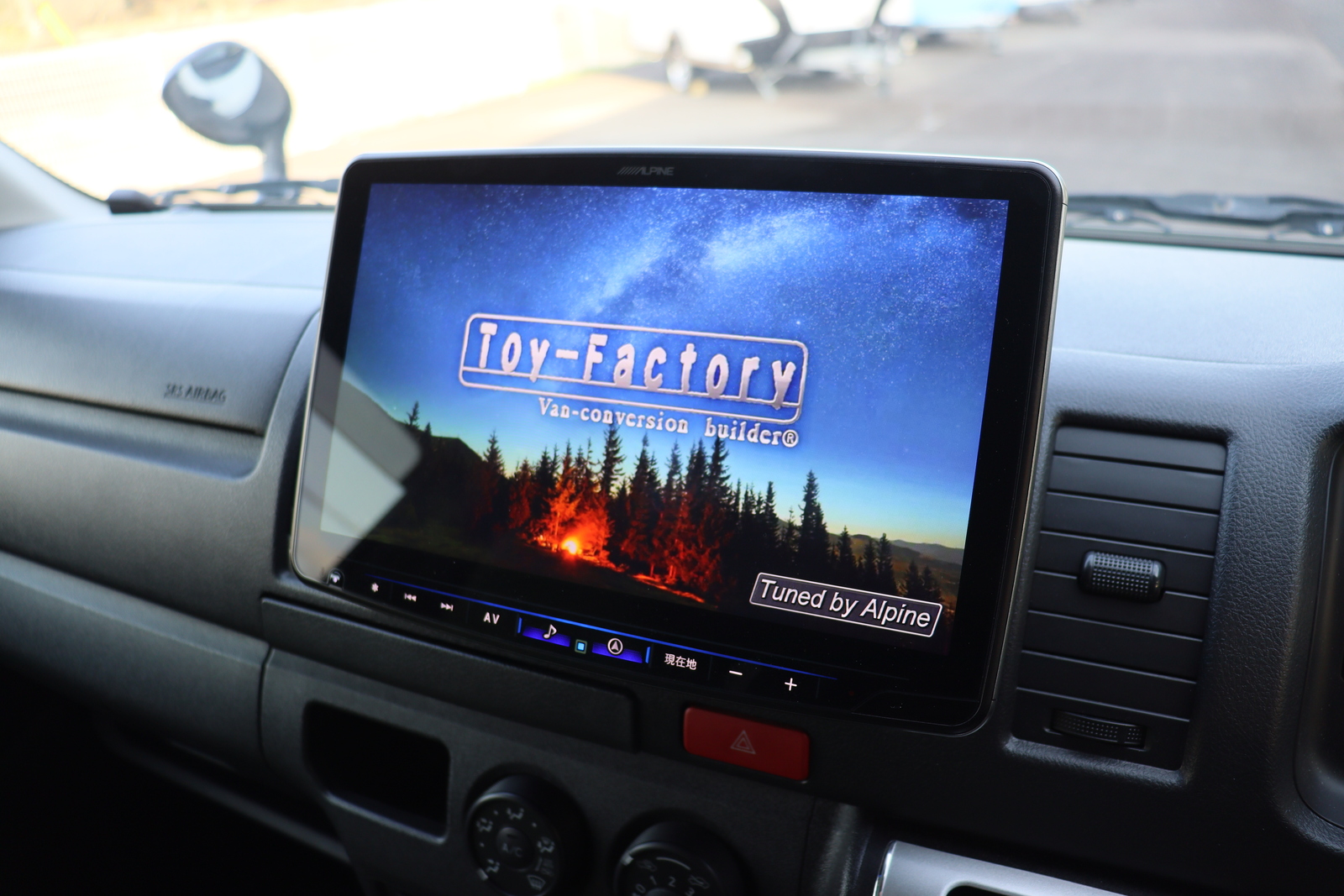 キャンピングカー バンコン ﾊｲｴｰｽ ﾄｲﾌｧｸﾄﾘｰ ｸﾞﾘｰﾝﾊﾞﾃﾞｨAﾀｲﾌﾟ