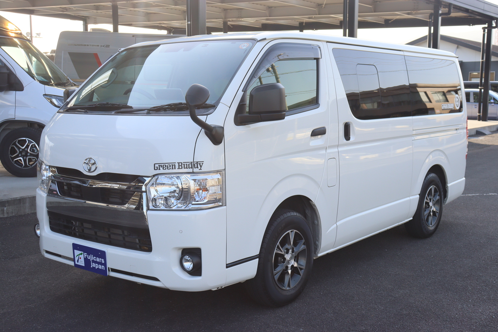 キャンピングカー バンコン ﾊｲｴｰｽ ﾄｲﾌｧｸﾄﾘｰ ｸﾞﾘｰﾝﾊﾞﾃﾞｨAﾀｲﾌﾟ