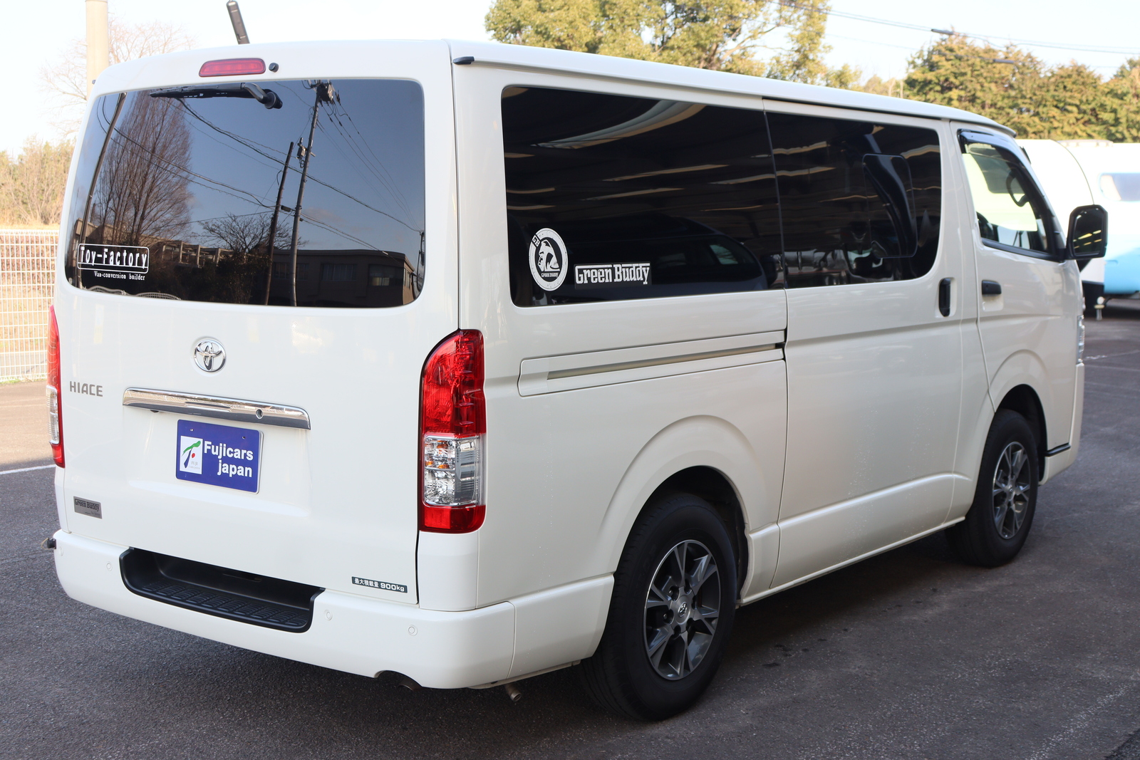 キャンピングカー バンコン ﾊｲｴｰｽ ﾄｲﾌｧｸﾄﾘｰ ｸﾞﾘｰﾝﾊﾞﾃﾞｨAﾀｲﾌﾟ