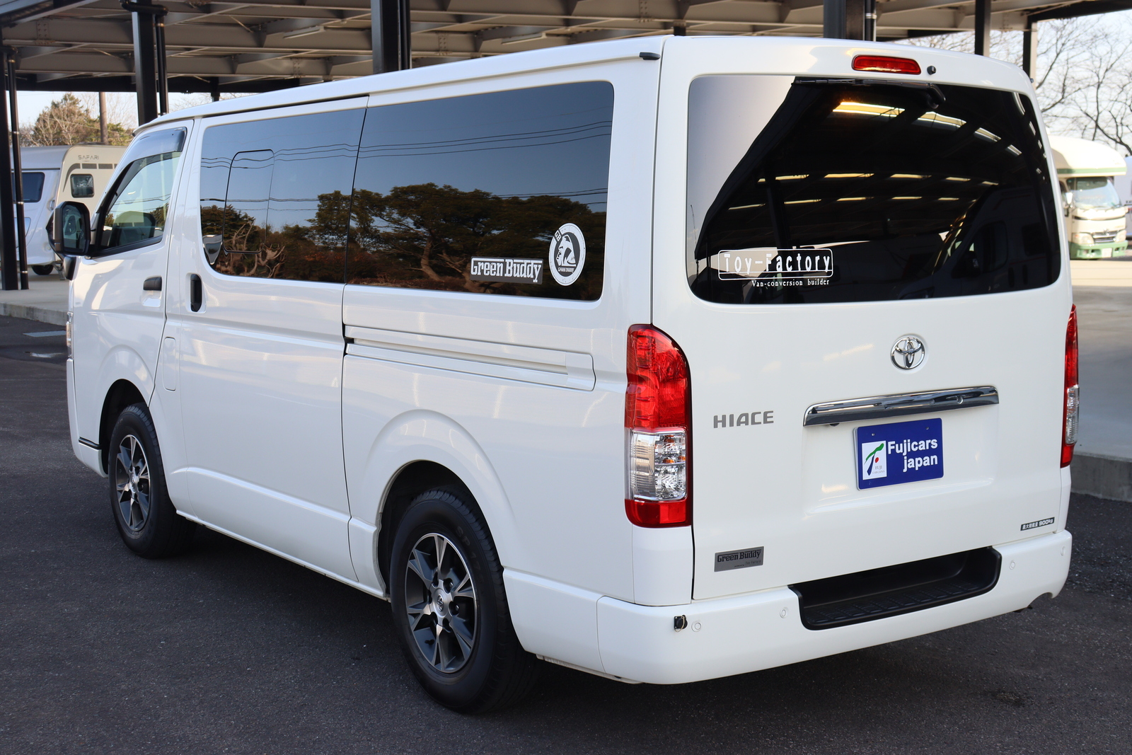 キャンピングカー バンコン ﾊｲｴｰｽ ﾄｲﾌｧｸﾄﾘｰ ｸﾞﾘｰﾝﾊﾞﾃﾞｨAﾀｲﾌﾟ