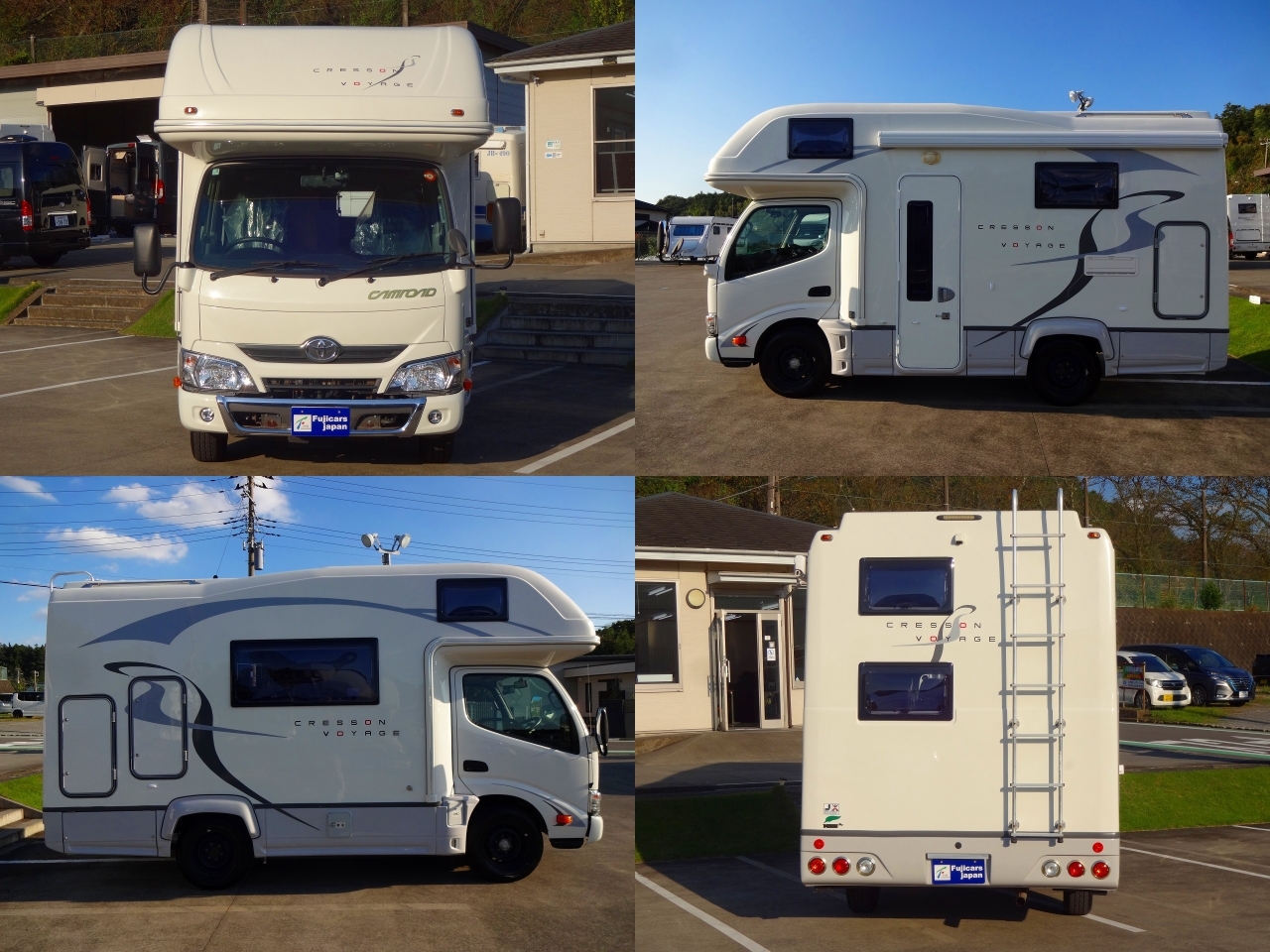 キャンピングカー キャブコン ｶﾑﾛｰﾄﾞ ﾅｯﾂRV ｸﾚｿﾝﾎﾞﾔｰｼﾞｭW　FF
