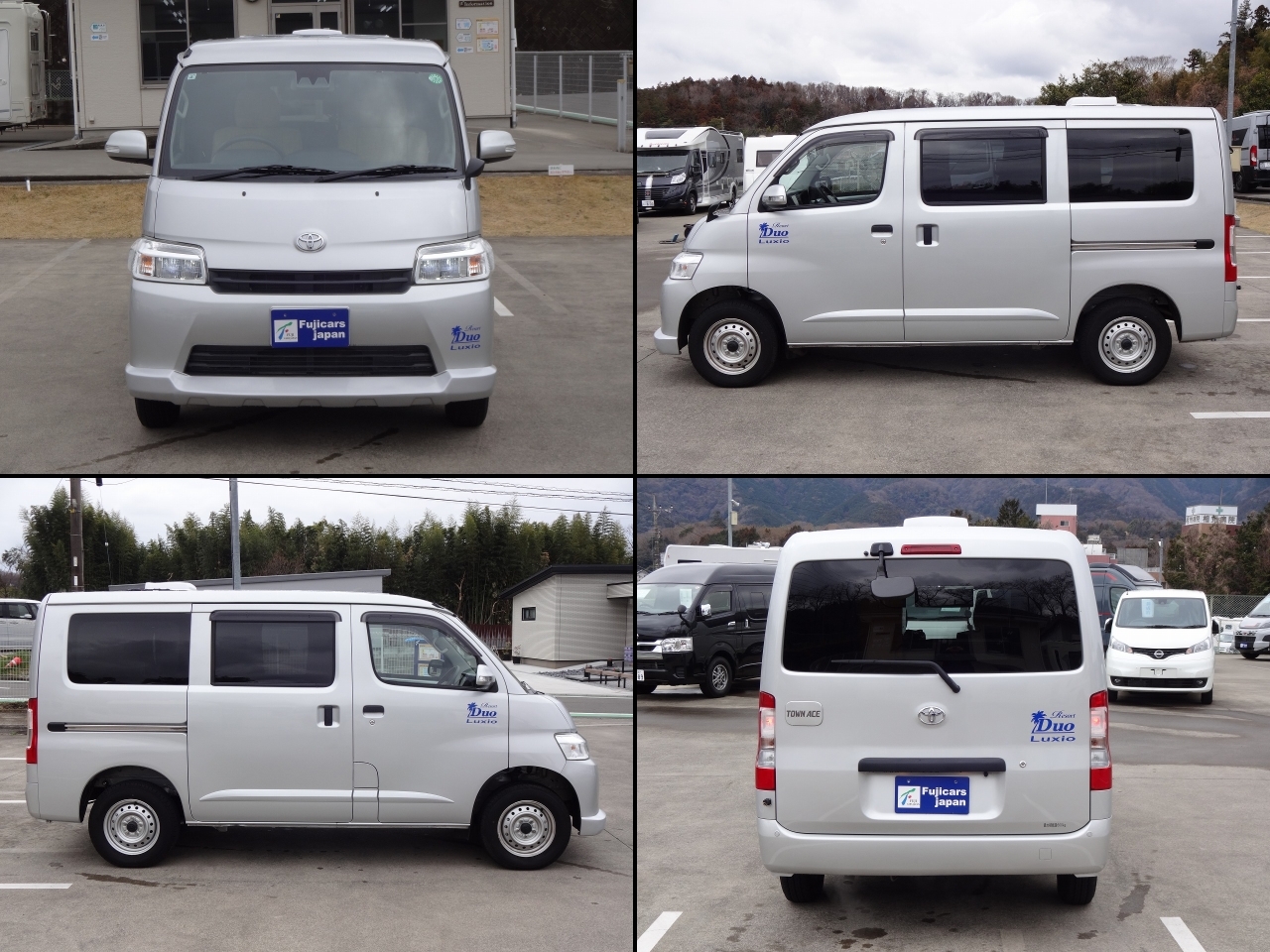 キャンピングカー バンコン ﾀｳﾝｴｰｽ ｽﾃｰｼﾞ21 ﾘｿﾞｰﾄﾃﾞｭｵ ﾙｸｼｵ