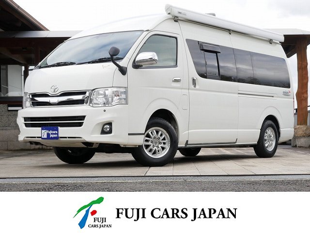 キャンピングカー バンコン ハイエースカトーモーターアジアン FF暖房 リチウム4WD