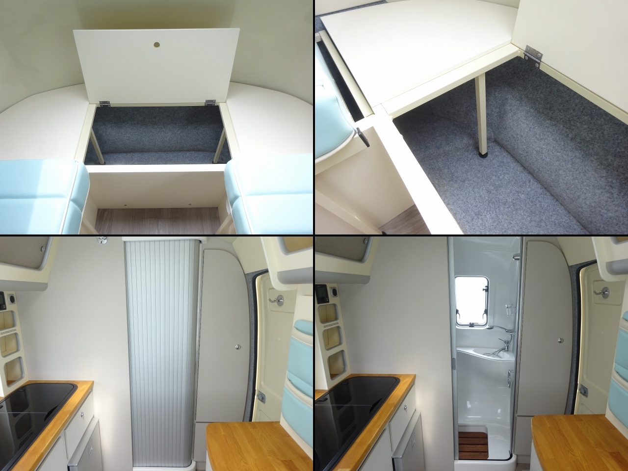 キャンピングカー トレーラー ﾍﾞｱﾌｯﾄ ｷｬﾗﾊﾞﾝ　温水　FF　冷蔵庫