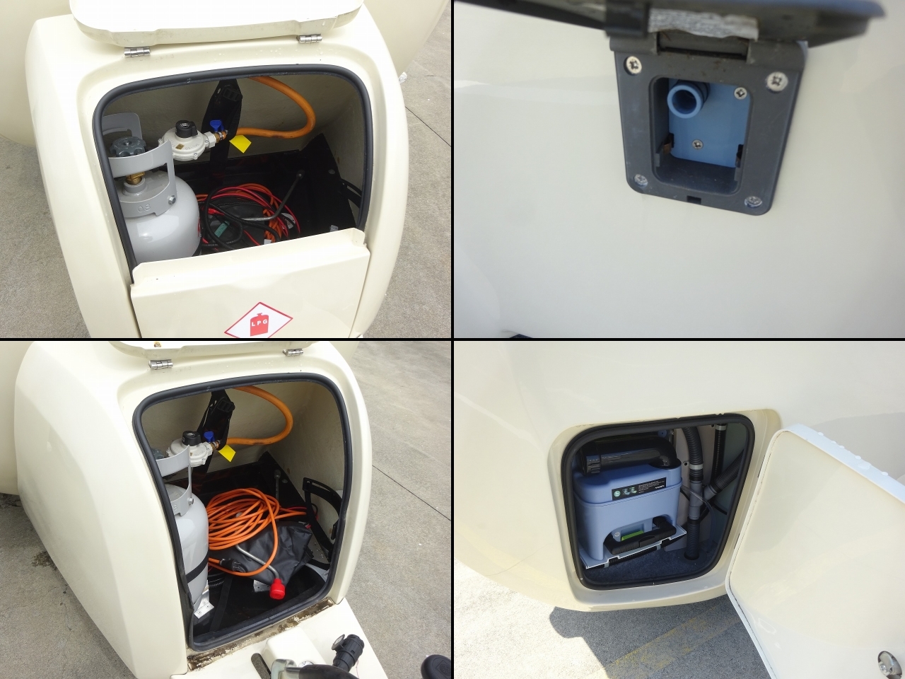 キャンピングカー トレーラー ﾍﾞｱﾌｯﾄ ｷｬﾗﾊﾞﾝ　温水　FF　冷蔵庫