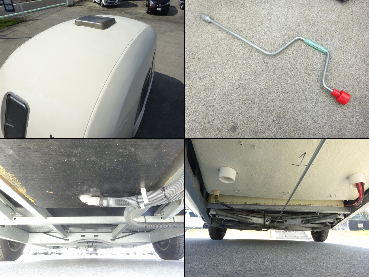 キャンピングカー トレーラー ﾍﾞｱﾌｯﾄ ｷｬﾗﾊﾞﾝ　温水　FF　冷蔵庫