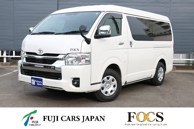 キャンピングカー バンコン ハイエース　FOCS DS-F 4WD FFヒーター