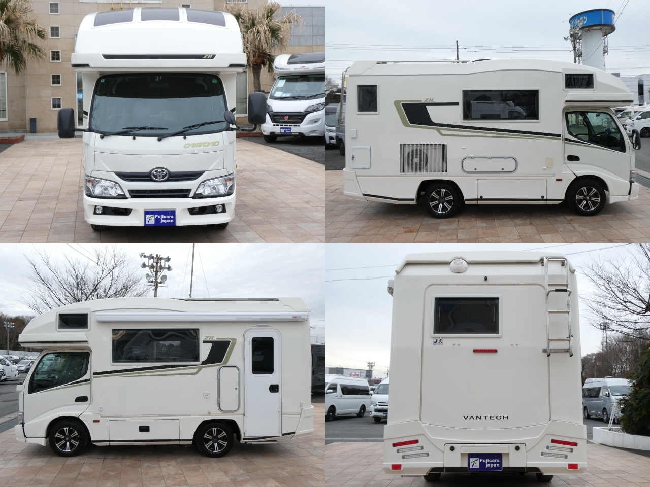 キャンピングカー キャブコン ﾊﾞﾝﾃｯｸ　ｼﾞﾙ　20周年ｱﾆﾊﾞｰｻﾘｰ　限定Fﾊﾞﾝﾊﾟｰ