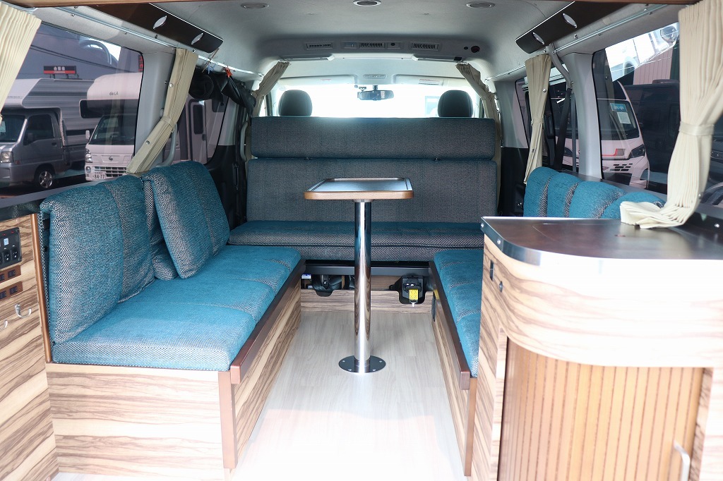 キャンピングカー バンコン ﾊｲｴｰｽ ｹｲﾜｰｸｽ ｵｰﾛﾗDKﾜｺﾞﾝ 4WD