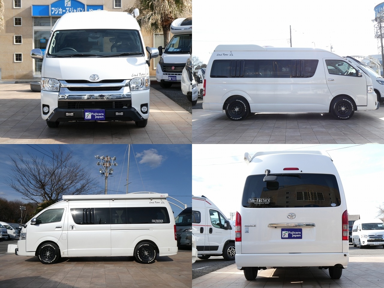 キャンピングカー バンコン ﾄｲﾌｧｸﾄﾘｰ　ﾗﾝﾄﾞﾃｨﾋﾟｰ　ｿｰﾗｰﾊﾟﾈﾙ　ｵｰﾆﾝｸﾞ