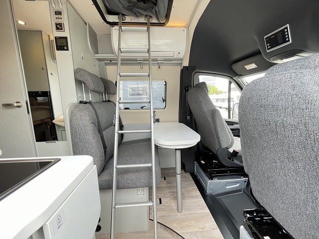 キャンピングカー バンコン ﾍﾞﾝﾂ ﾊｲﾏｰ ﾌﾘｰS600　ﾘﾁｳﾑ　家庭用ｴｱｺﾝ