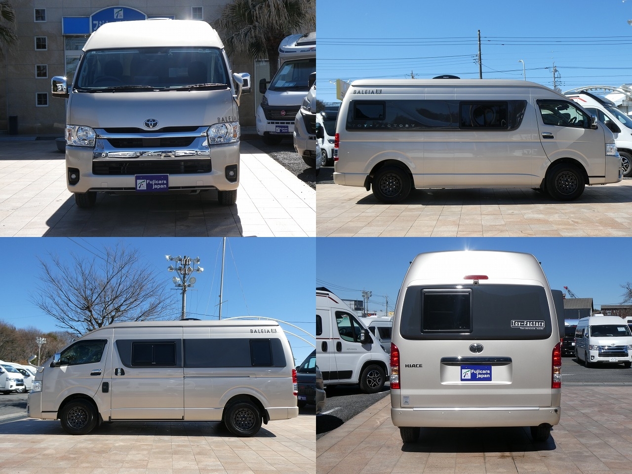 キャンピングカー バンコン ﾄｲﾌｧｸﾄﾘｰ　ﾊﾞﾚｲｱ　ﾘﾁｳﾑBT　FF　OPﾘｰﾌ