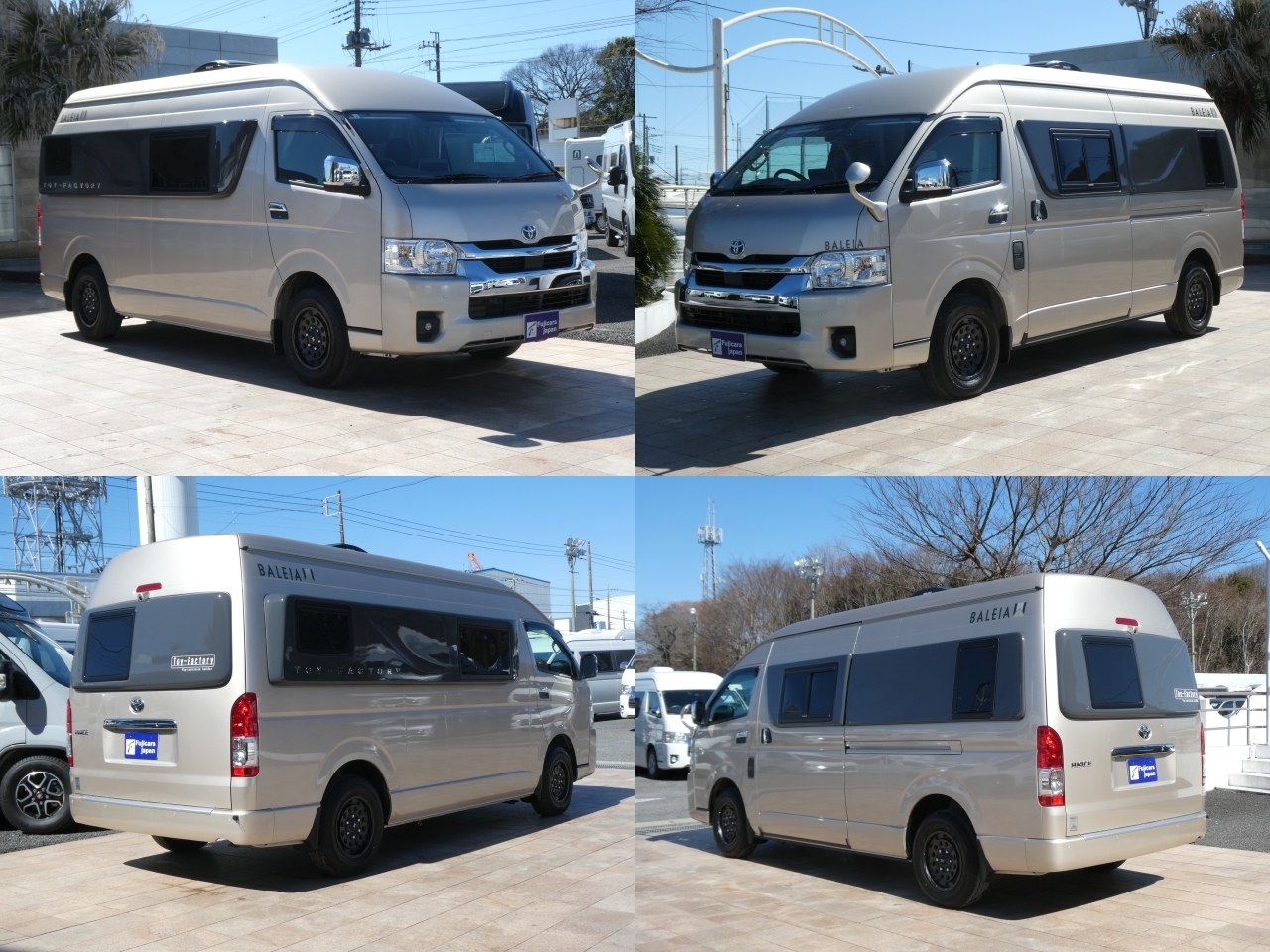 キャンピングカー バンコン ﾄｲﾌｧｸﾄﾘｰ　ﾊﾞﾚｲｱ　ﾘﾁｳﾑBT　FF　OPﾘｰﾌ