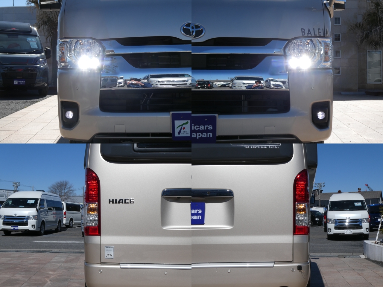 キャンピングカー バンコン ﾄｲﾌｧｸﾄﾘｰ　ﾊﾞﾚｲｱ　ﾘﾁｳﾑBT　FF　OPﾘｰﾌ