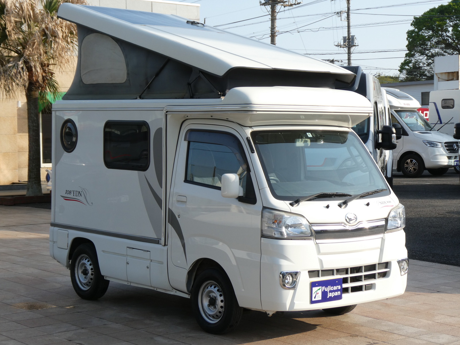 キャンピングカー 軽キャンパー 東和ﾓｰﾀｰｽ　ｲﾝﾃﾞｨ108　ﾎﾟｯﾌﾟｱｯﾌﾟ　ｿｰﾗｰﾊﾟﾈﾙ