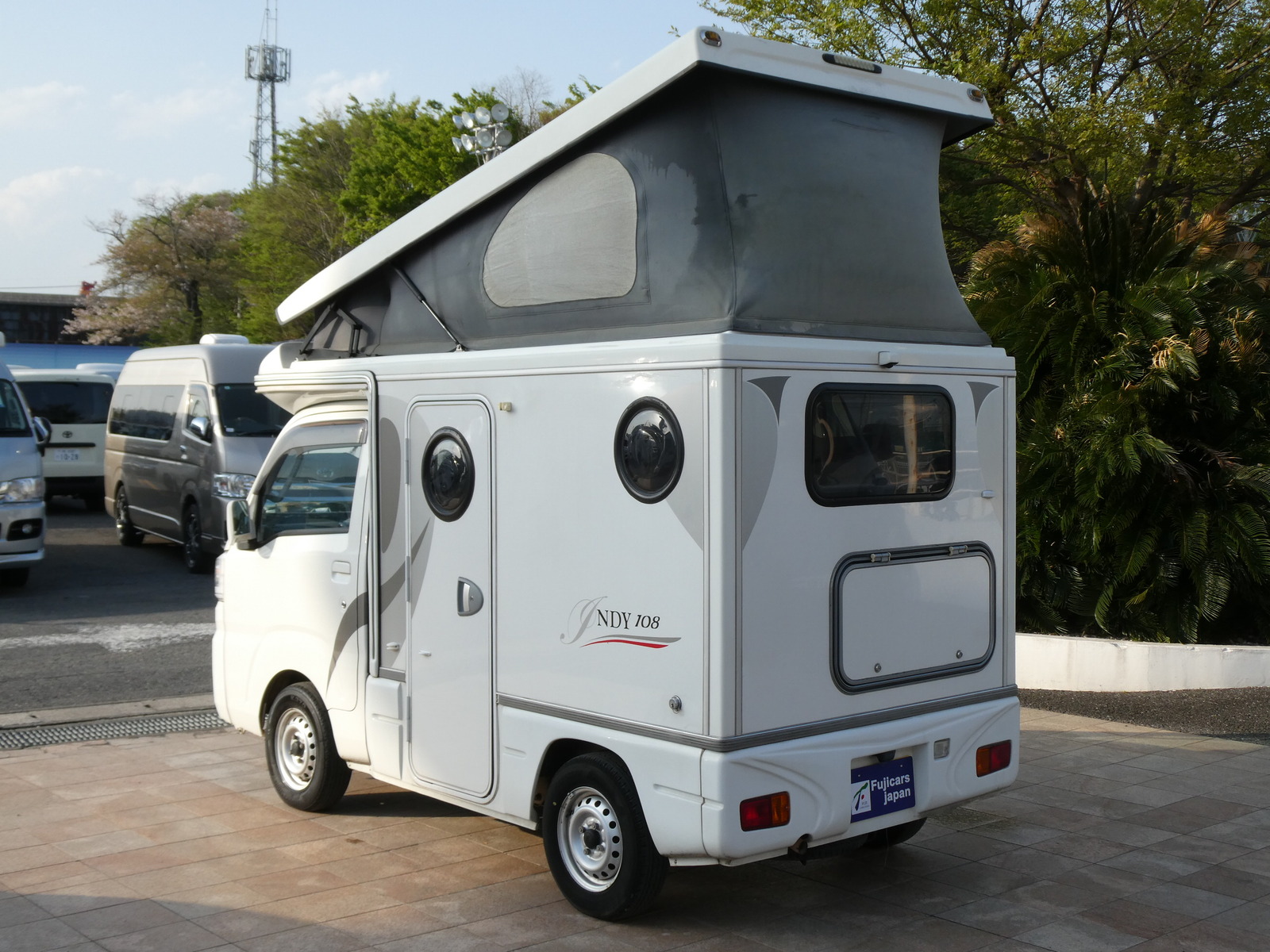 キャンピングカー 軽キャンパー 東和ﾓｰﾀｰｽ　ｲﾝﾃﾞｨ108　ﾎﾟｯﾌﾟｱｯﾌﾟ　ｿｰﾗｰﾊﾟﾈﾙ