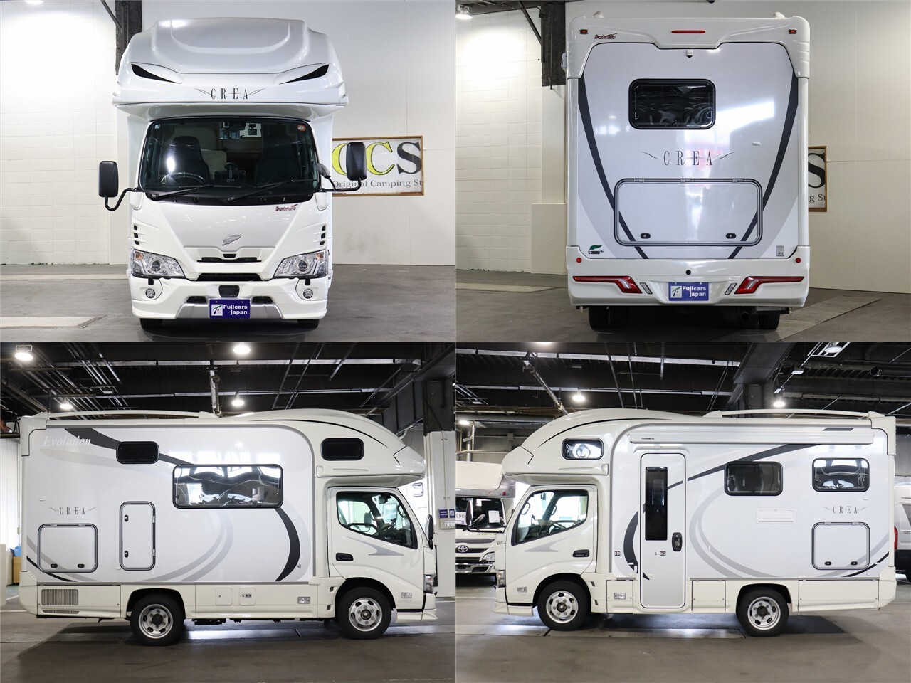 キャンピングカー キャブコン ｶﾑﾛｰﾄﾞ ﾅｯﾂ ｸﾚｱ5.3Xﾊｲﾊﾟｰｴﾎﾞ 4WD