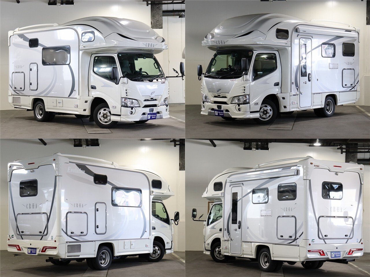 キャンピングカー キャブコン ｶﾑﾛｰﾄﾞ ﾅｯﾂ ｸﾚｱ5.3Xﾊｲﾊﾟｰｴﾎﾞ 4WD