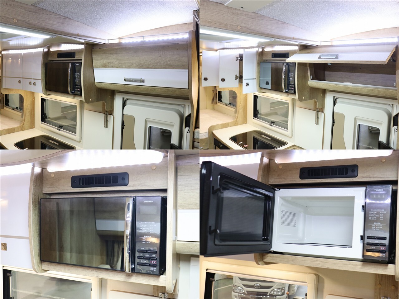 キャンピングカー キャブコン ｶﾑﾛｰﾄﾞ ﾅｯﾂ ｸﾚｱ5.3Xﾊｲﾊﾟｰｴﾎﾞ 4WD