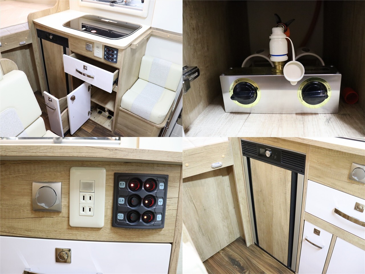 キャンピングカー キャブコン ｶﾑﾛｰﾄﾞ ﾅｯﾂ ｸﾚｱ5.3Xﾊｲﾊﾟｰｴﾎﾞ 4WD