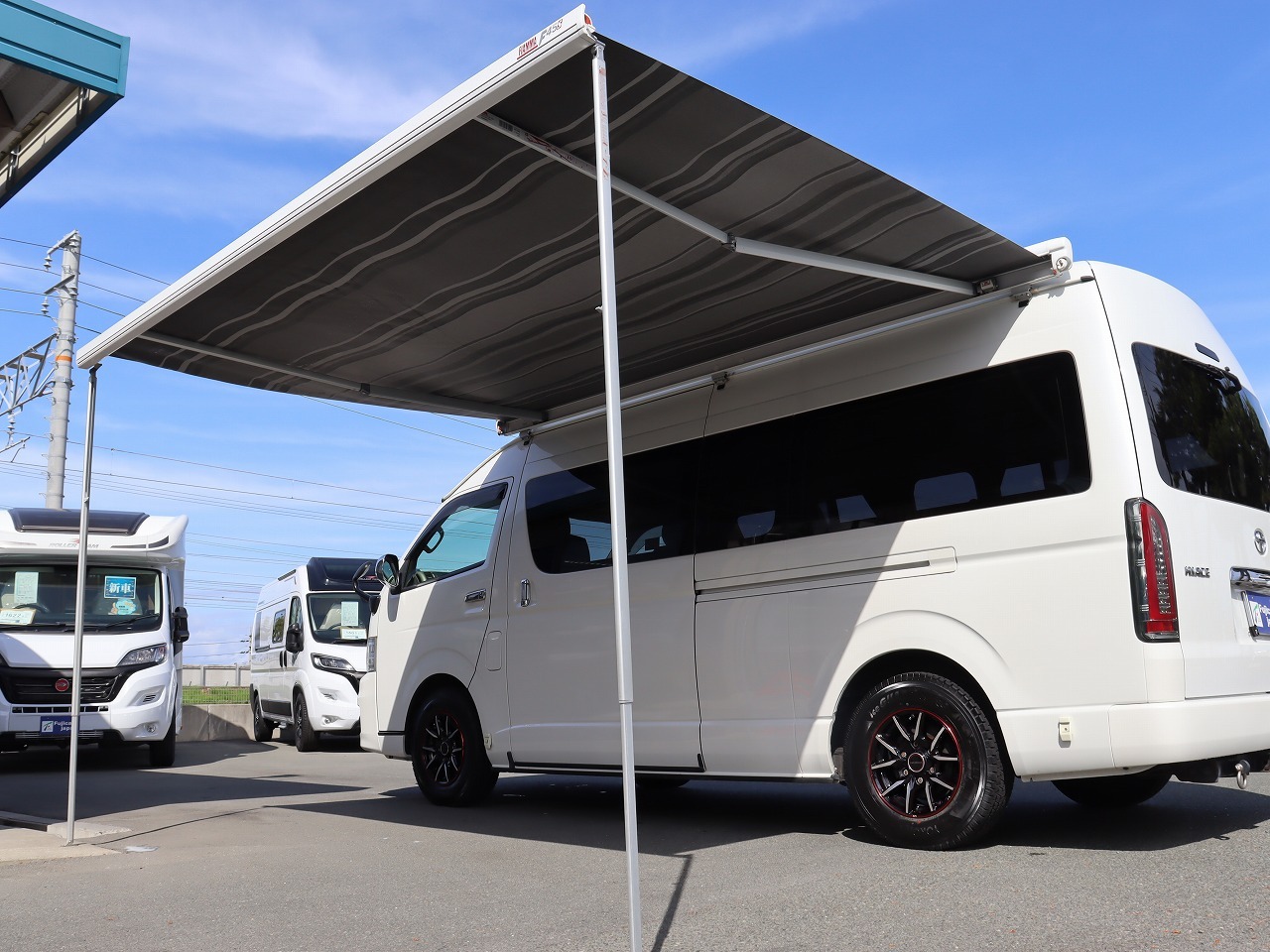 キャンピングカー バンコン ﾊｲｴｰｽ FOCS TS ﾘﾁｳﾑ･FFﾋｰﾀｰ