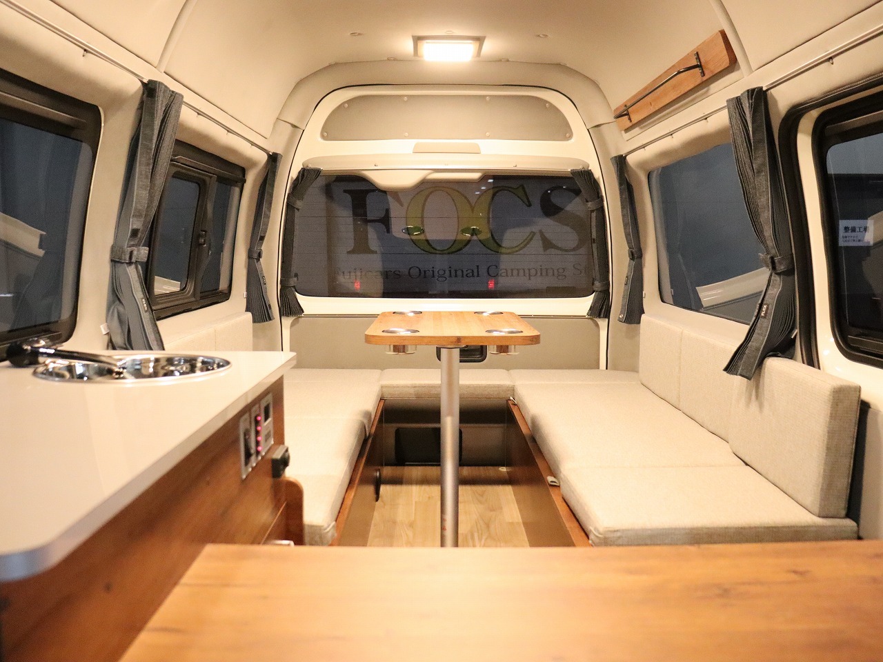 キャンピングカー バンコン ﾊｲｴｰｽ ﾌﾚｯｸｽ ﾓﾋﾞｰﾃﾞｨｯｸNH#02 4WD