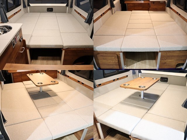 キャンピングカー バンコン ﾊｲｴｰｽ ﾌﾚｯｸｽ ﾓﾋﾞｰﾃﾞｨｯｸNH#02 4WD