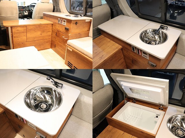 キャンピングカー バンコン ﾊｲｴｰｽ ﾌﾚｯｸｽ ﾓﾋﾞｰﾃﾞｨｯｸNH#02 4WD