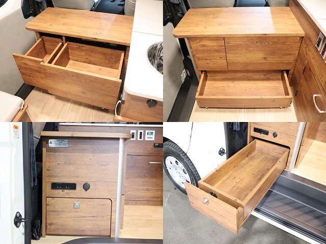 キャンピングカー バンコン ﾊｲｴｰｽ ﾌﾚｯｸｽ ﾓﾋﾞｰﾃﾞｨｯｸNH#02 4WD