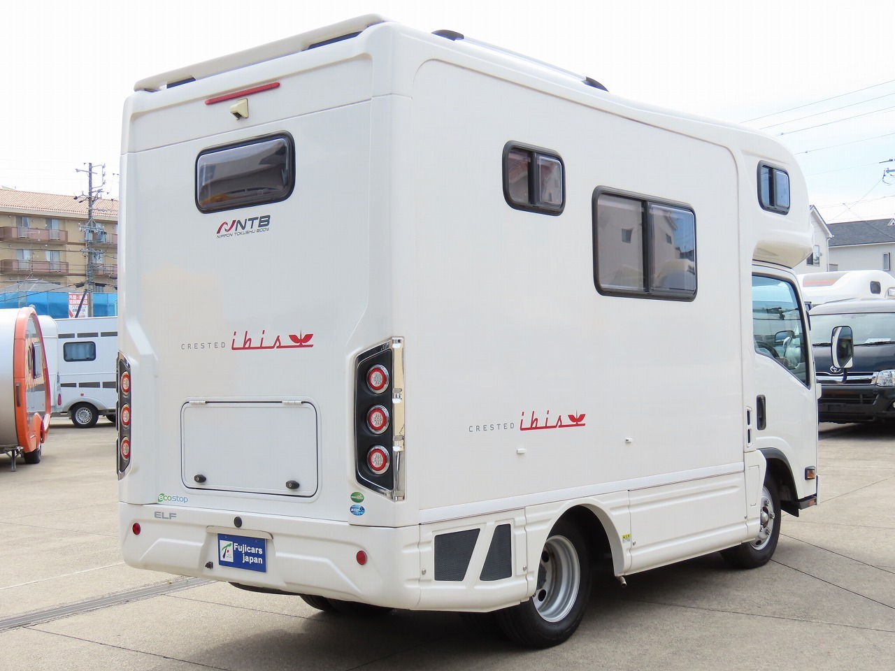 キャンピングカー キャブコン ﾋﾞｰｶﾑ NTB ｸﾚｽﾃｯﾄﾞｱｲﾋﾞｽ 家庭用ｴｱｺﾝ