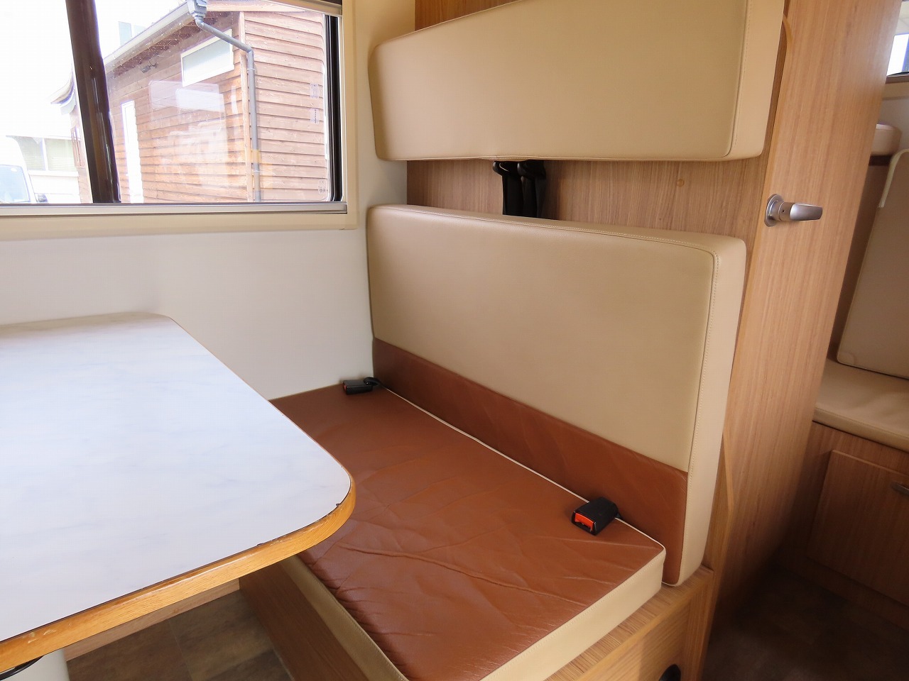 キャンピングカー キャブコン ﾋﾞｰｶﾑ NTB ｸﾚｽﾃｯﾄﾞｱｲﾋﾞｽ 家庭用ｴｱｺﾝ