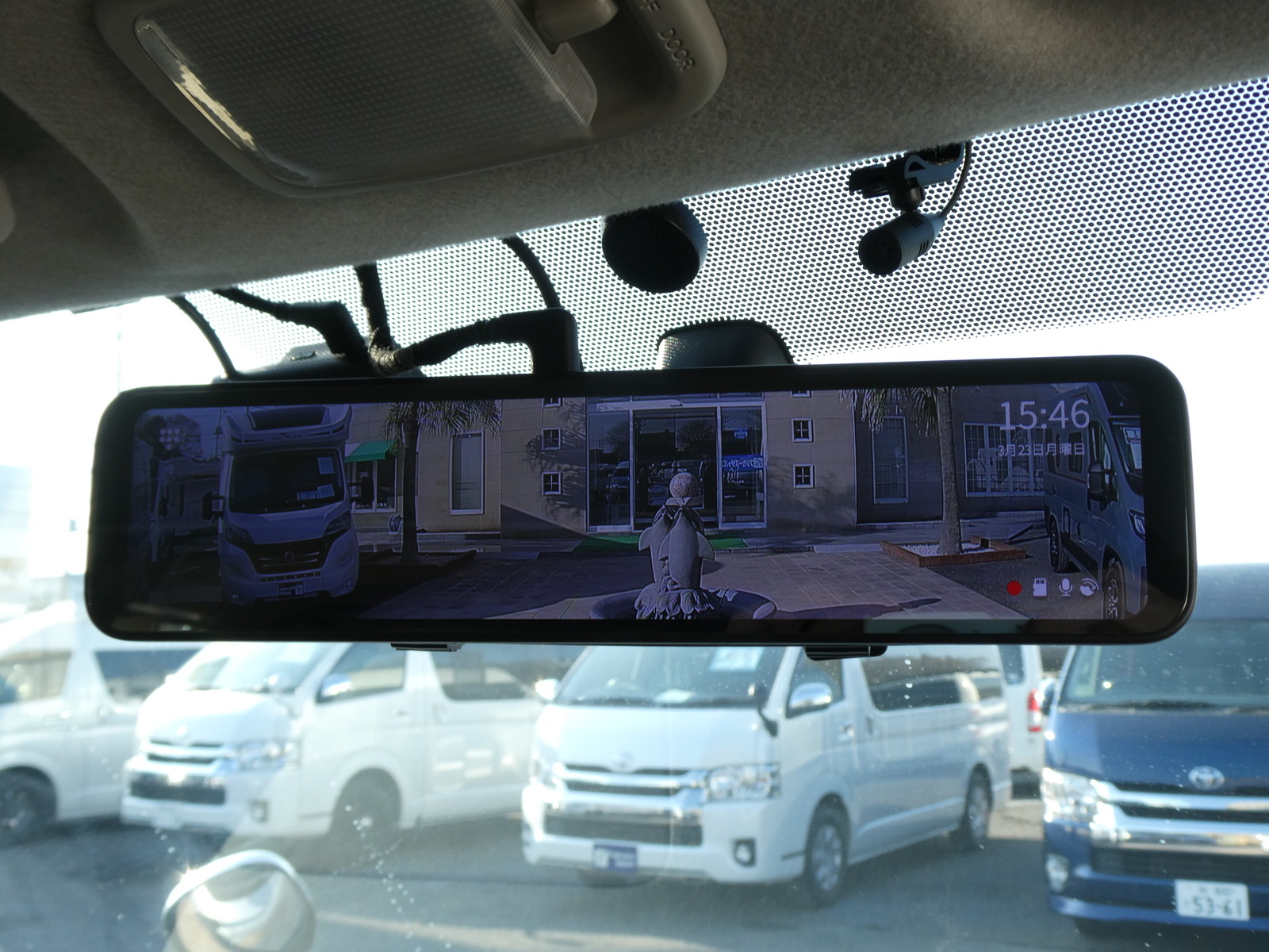 キャンピングカー バンコン ﾄｲﾌｧｸﾄﾘｰ　ﾄｲｽﾞﾎﾞｯｸｽ　Bｶﾒﾗ　ﾐﾗｰ型ﾄﾞﾗﾚｺ