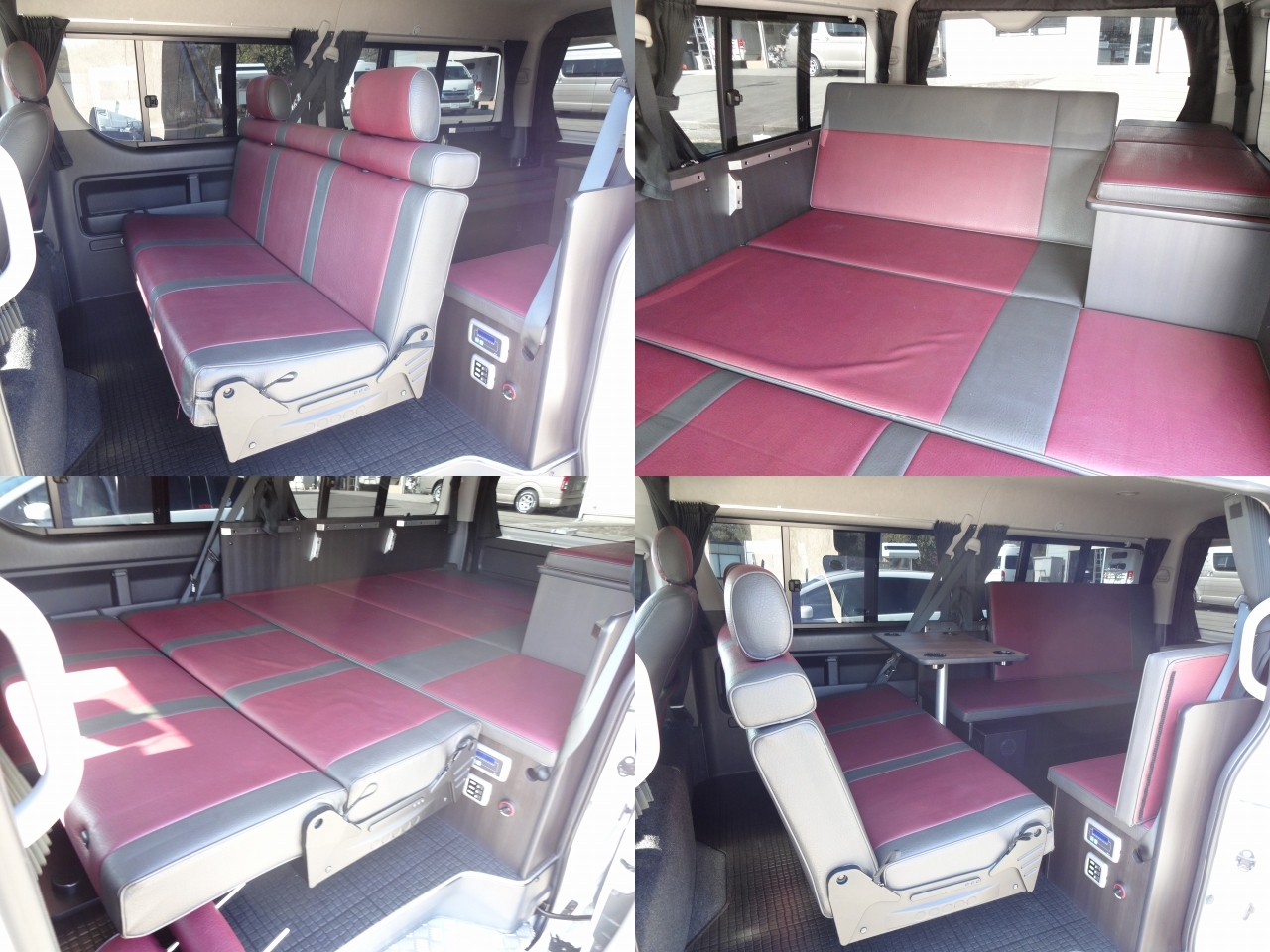 キャンピングカー バンコン ﾊｲｴｰｽ ﾃﾞﾙﾀﾘﾝｸ ﾊﾞｰｼﾞﾙV1 4WD　FF暖