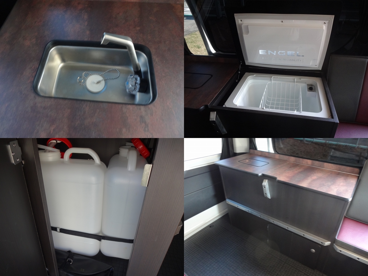 キャンピングカー バンコン ﾊｲｴｰｽ ﾃﾞﾙﾀﾘﾝｸ ﾊﾞｰｼﾞﾙV1 4WD　FF暖