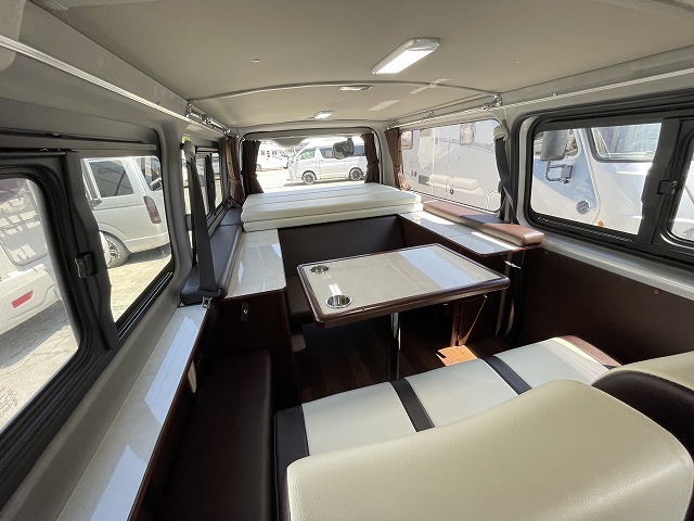 キャンピングカー バンコン ﾊｲｴｰｽ OMC ｶｰｺﾞﾌﾟﾗｽ FFﾋｰﾀｰ