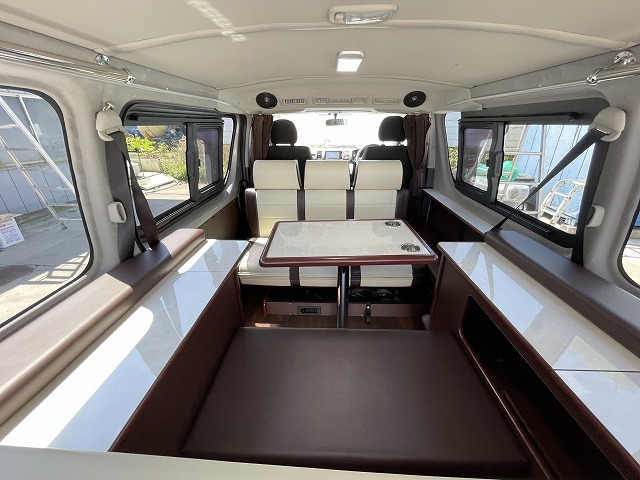 キャンピングカー バンコン ﾊｲｴｰｽ OMC ｶｰｺﾞﾌﾟﾗｽ FFﾋｰﾀｰ