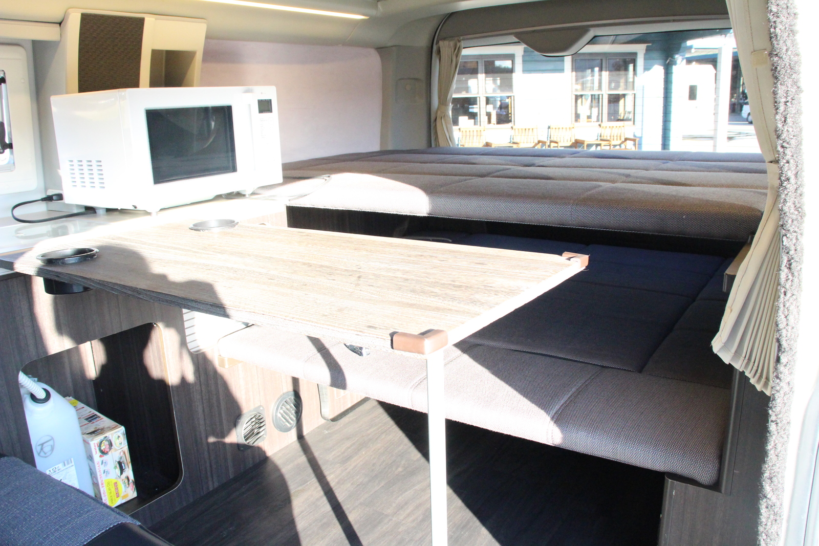 キャンピングカー バンコン ﾊｲｴｰｽ ﾎﾜｲﾄﾊｳｽ ｺﾝﾊﾟｽﾌﾟﾛ FFﾋｰﾀｰ