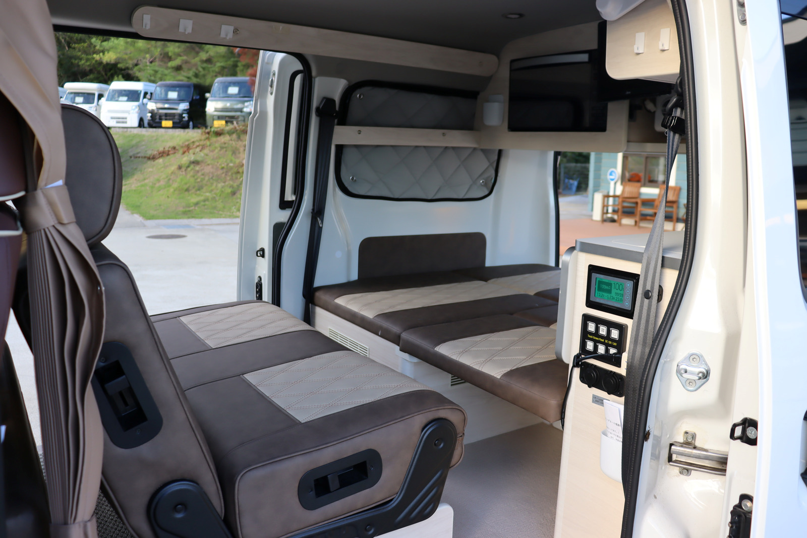 キャンピングカー バンコン ﾀｳﾝｴｰｽ ﾊﾟﾊﾟﾋﾞﾙﾄﾞ F-BOXｽｸｴｱ 4WD