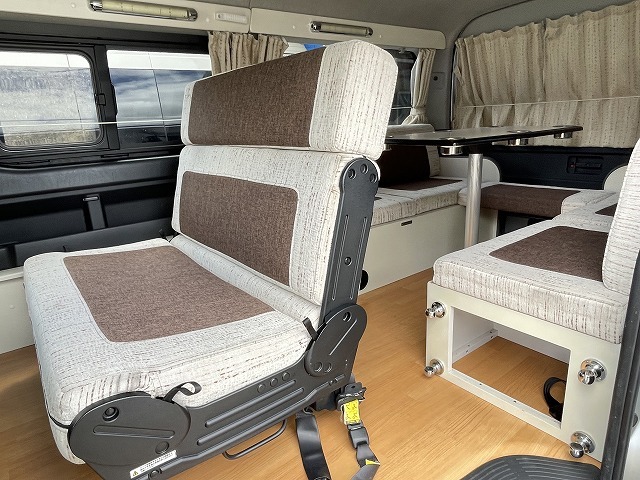 キャンピングカー バンコン ﾊｲｴｰｽ ﾅｯﾂRV ﾄﾗｲｱﾙ ﾀｲﾌﾟA 天吊ﾓﾆﾀｰ
